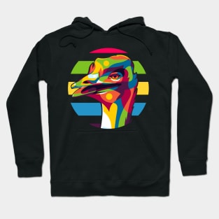 Emu Portrait Hoodie